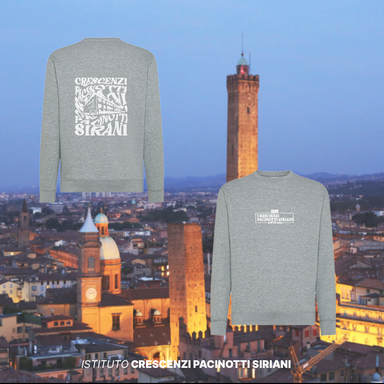 Felpa girocollo shaped - Istituto Crescenzi Pacinotti Siriani