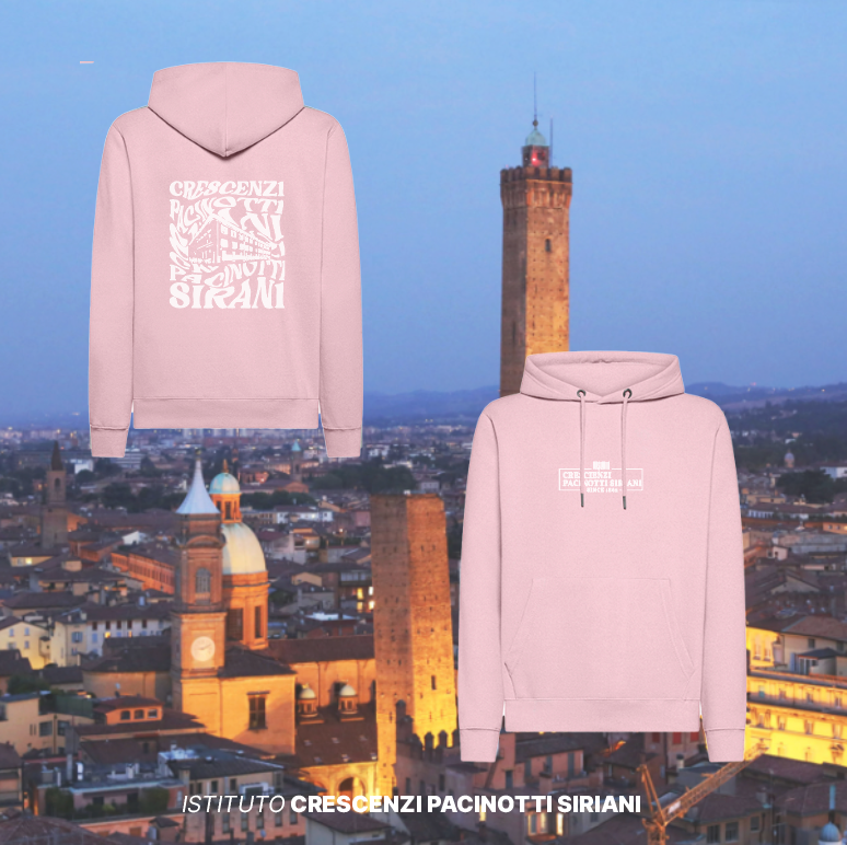 Felpa Cappuccio Shaped -  Istituto Crescenzi Pacinotti Siriani
