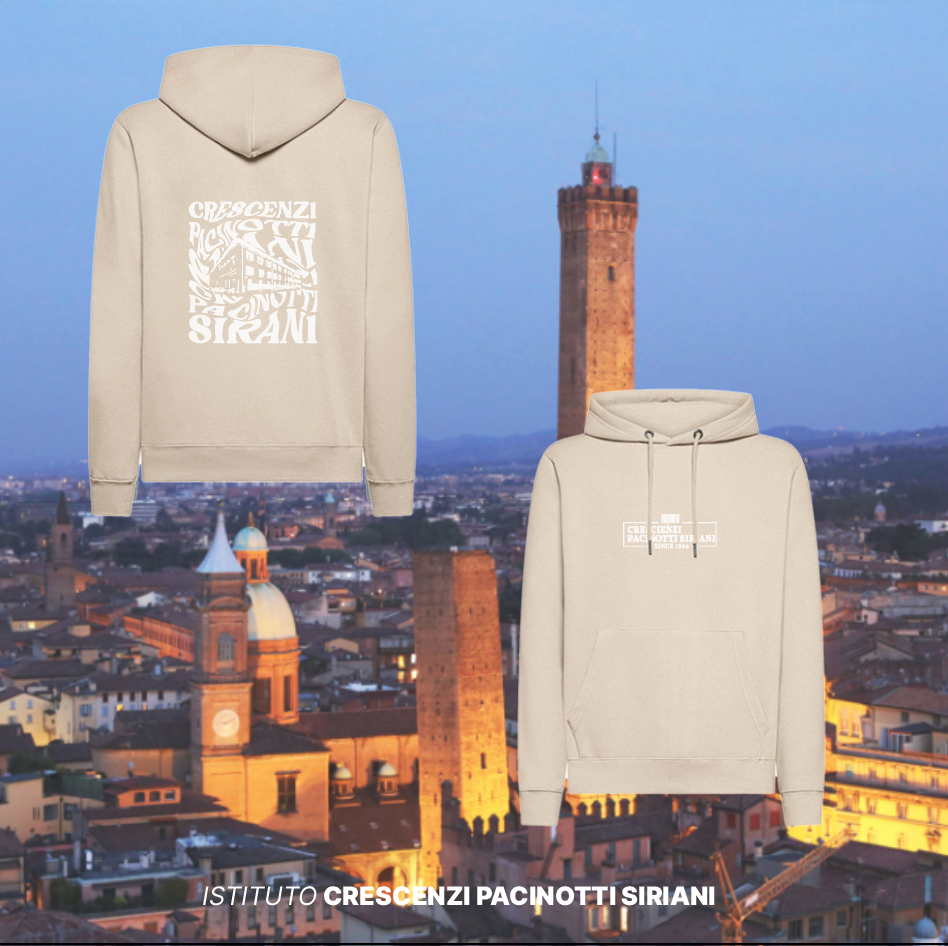 Felpa Cappuccio Shaped -  Istituto Crescenzi Pacinotti Siriani