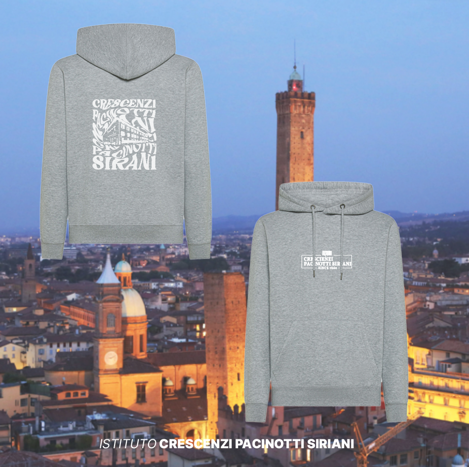 Felpa Cappuccio Shaped -  Istituto Crescenzi Pacinotti Siriani