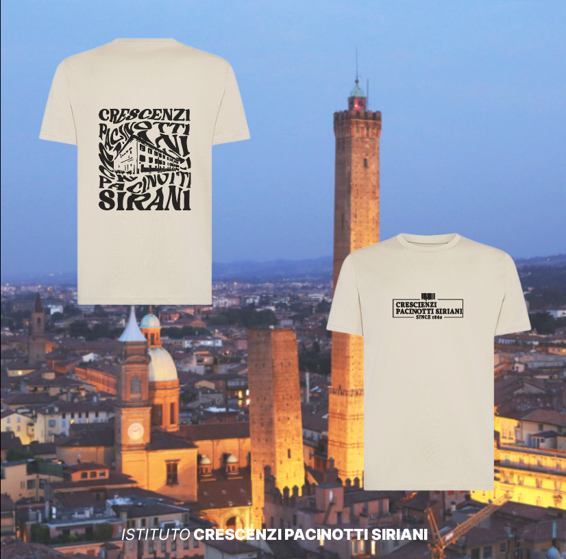 T-SHIRT ORGANICA - ISTITUTO CRESCENZI PACINOTTI SIRIANI