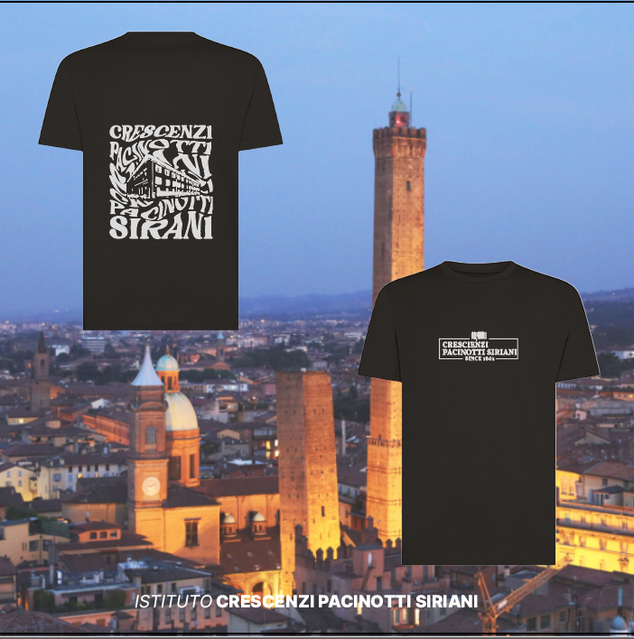 T-SHIRT ORGANICA - ISTITUTO CRESCENZI PACINOTTI SIRIANI