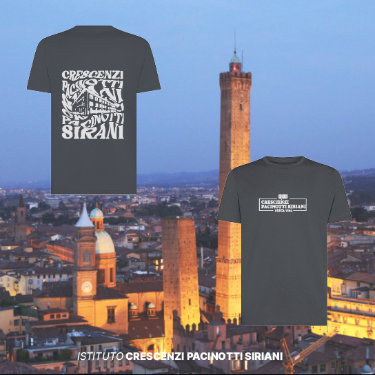 T-SHIRT ORGANICA - ISTITUTO CRESCENZI PACINOTTI SIRIANI