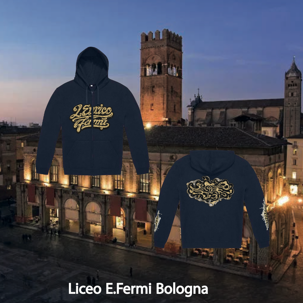 zip hoodie - Liceo Fermi Bologna