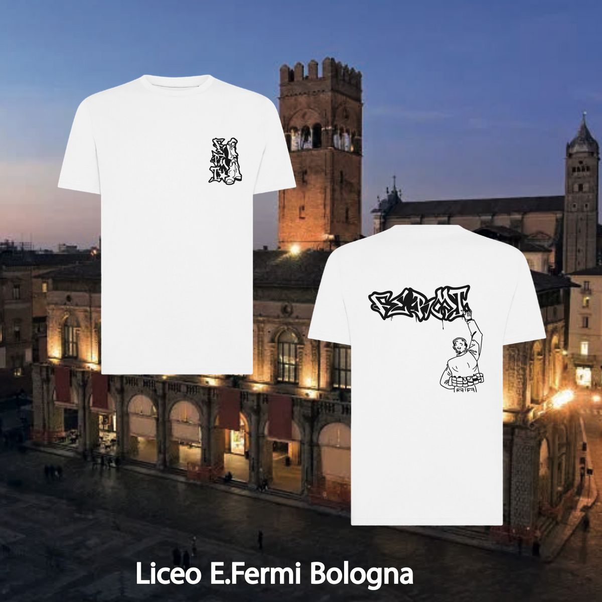 T-shirt - Liceo Fermi Bologna