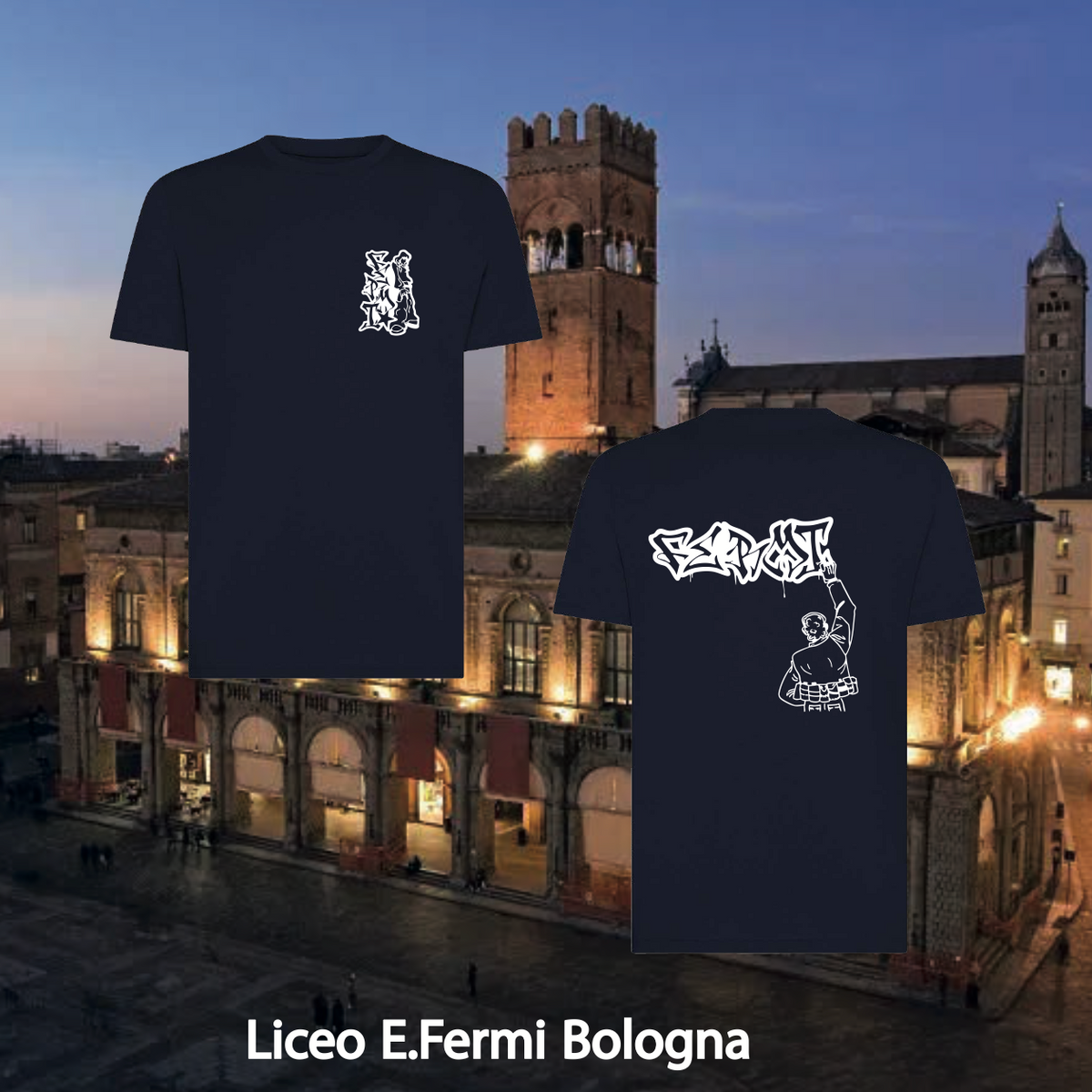 T-shirt - Liceo Fermi Bologna