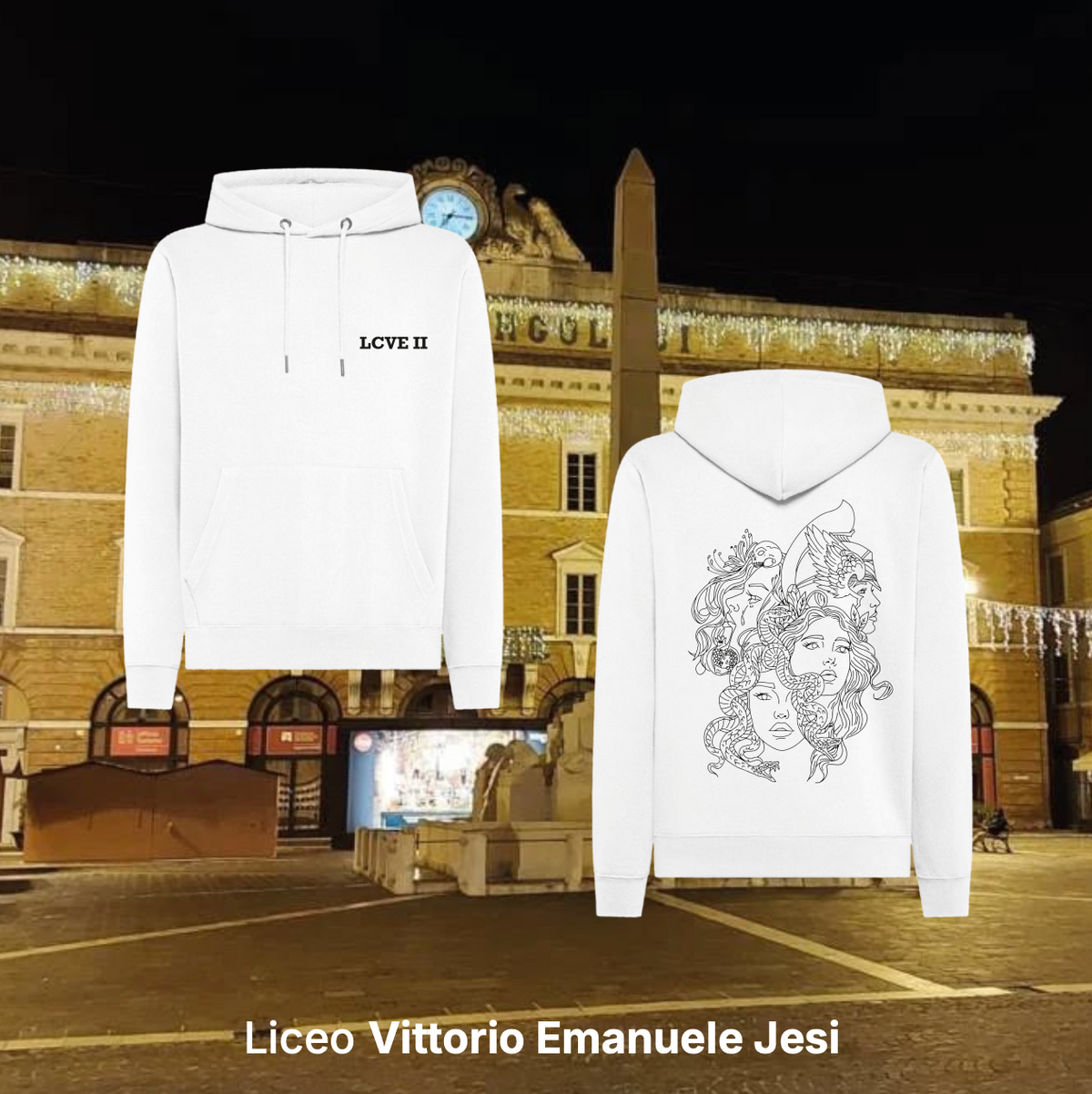 Hoodie - Liceo Classico Vittorio Emanuele II Jesi