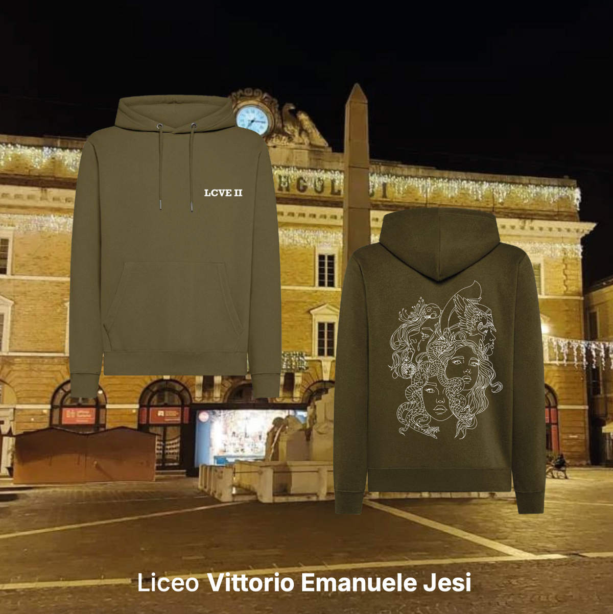 Hoodie - Liceo Classico Vittorio Emanuele II Jesi