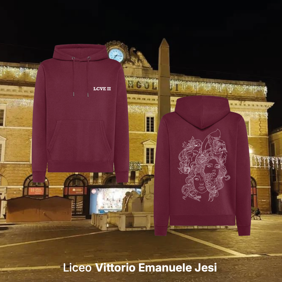 Hoodie - Liceo Classico Vittorio Emanuele II Jesi
