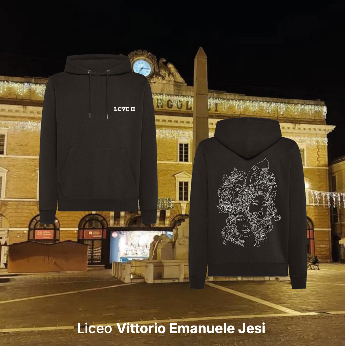 Hoodie - Liceo Classico Vittorio Emanuele II Jesi