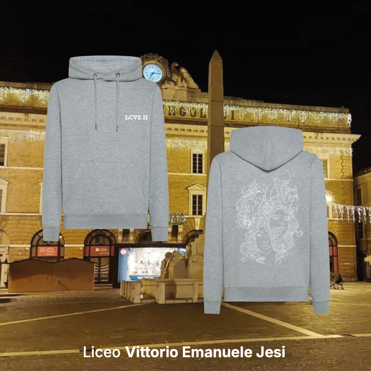 Hoodie - Liceo Classico Vittorio Emanuele II Jesi