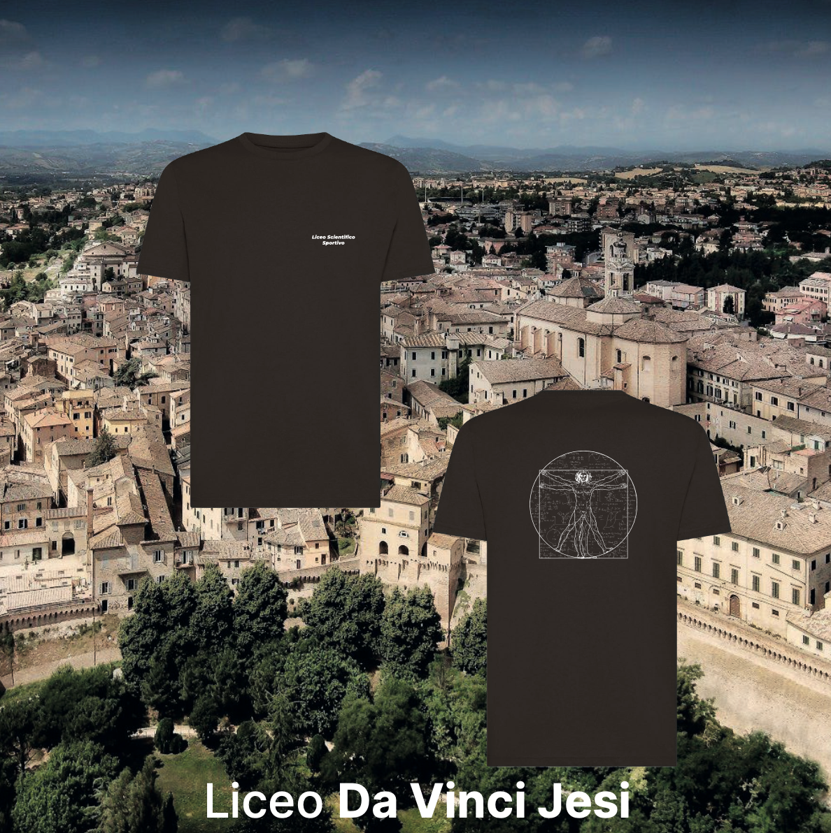 T-shirt sportivo - Liceo Da Vinci Jesi