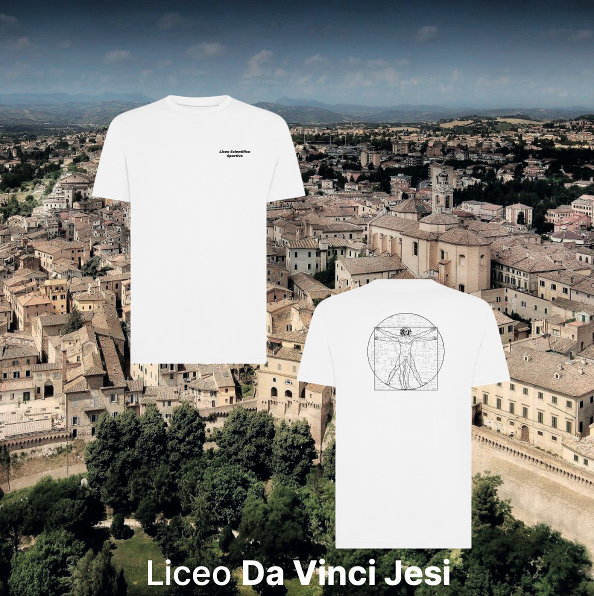 T-shirt sportivo - Liceo Da Vinci Jesi