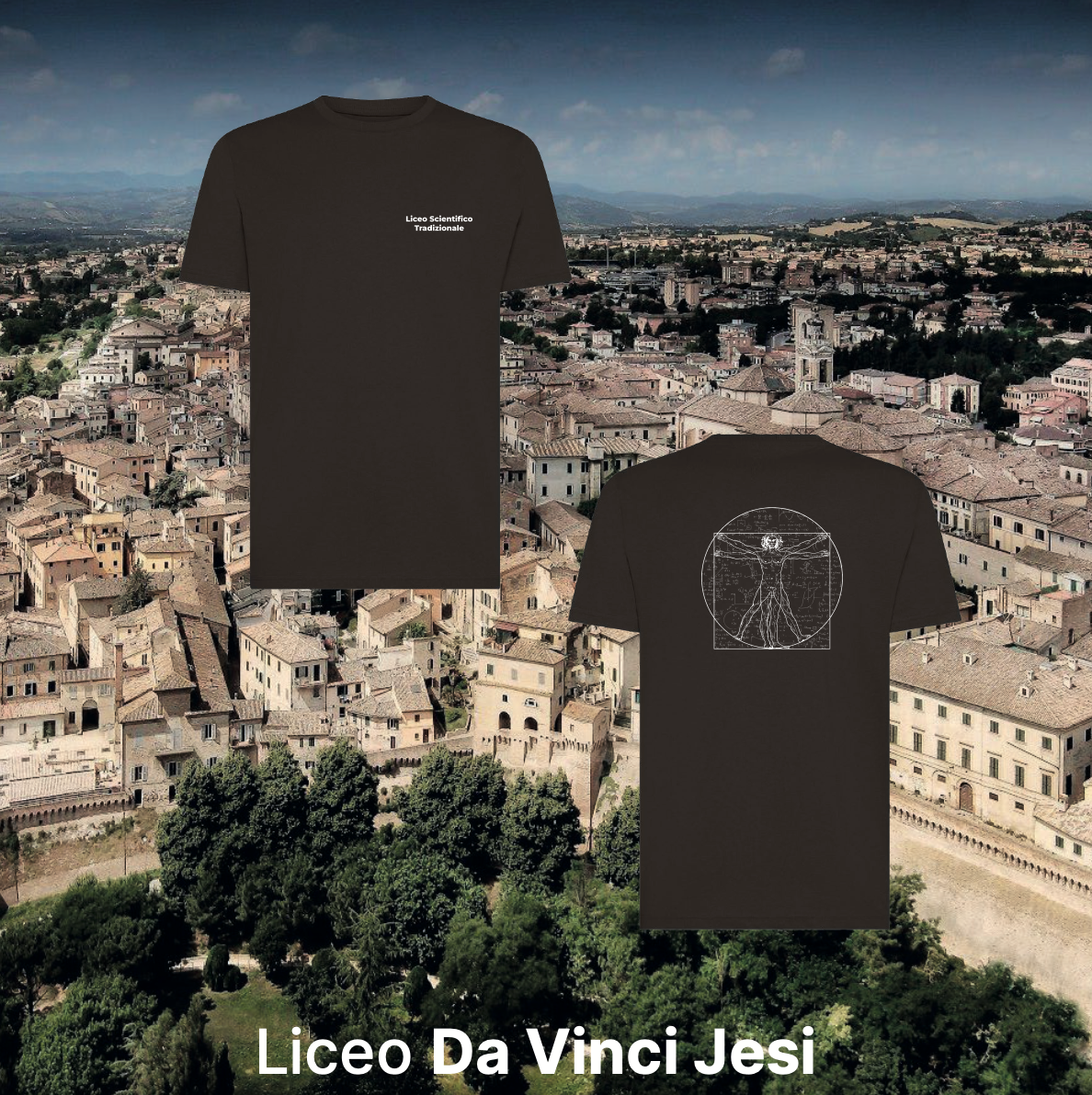 T-shirt tradizionale - Liceo Da Vinci Jesi