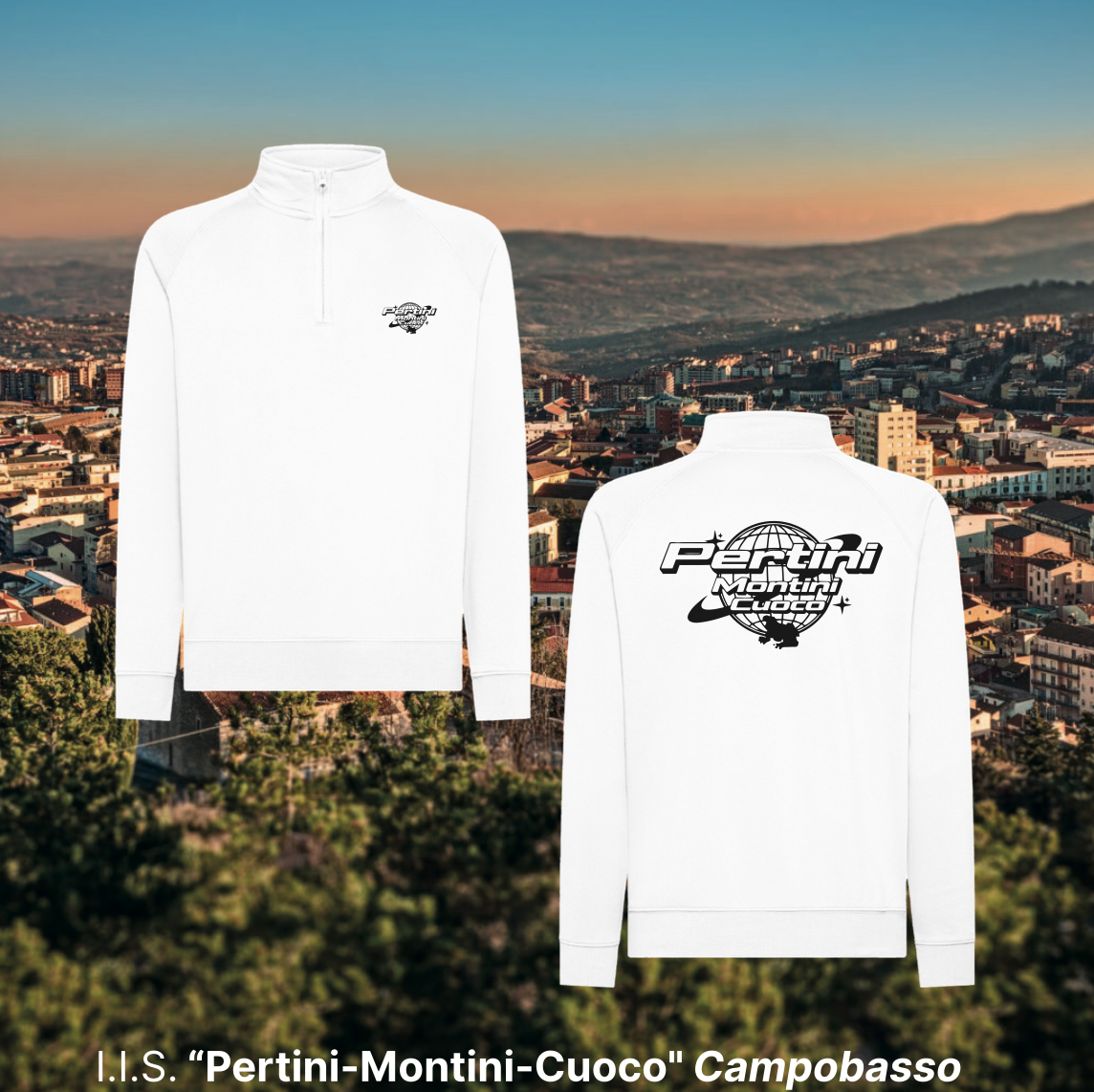 Quarter zip - I.I.S. "Pertini Montini Cuoco" Campobasso