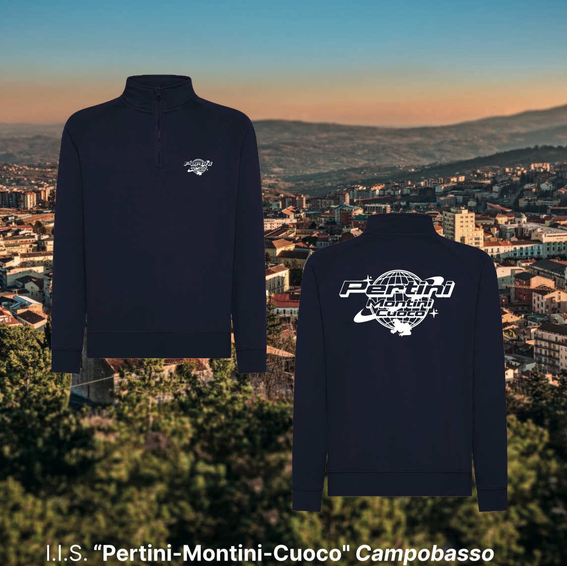 Quarter zip - I.I.S. "Pertini Montini Cuoco" Campobasso