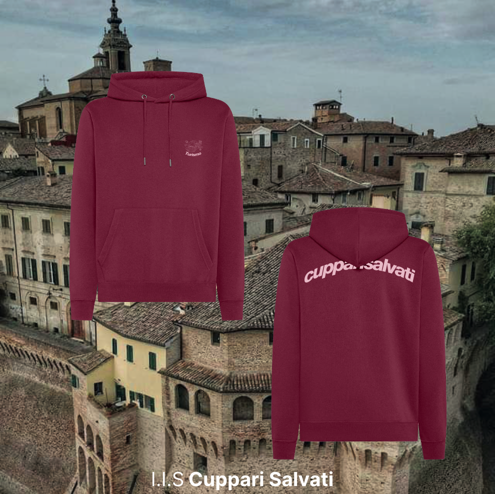 Hoodie TURISMO - I.I.S Cuppari Salvati Jesi