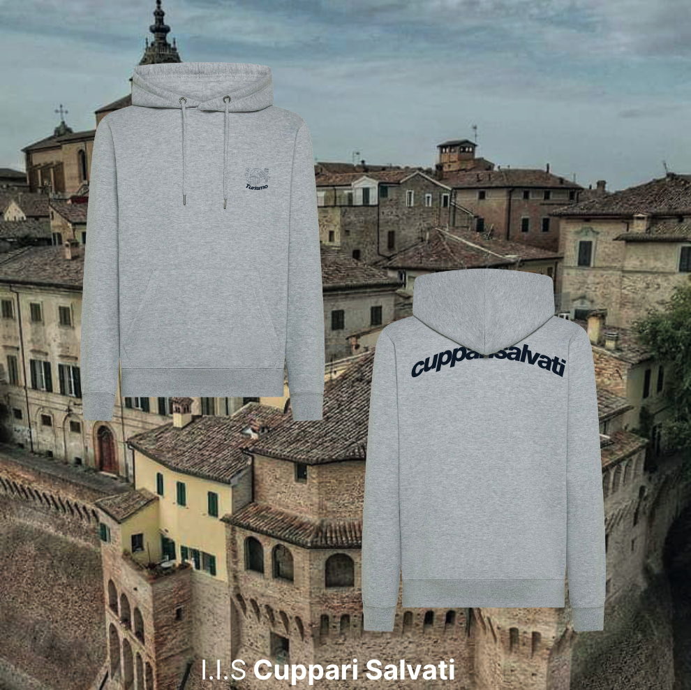 Hoodie TURISMO - I.I.S Cuppari Salvati Jesi