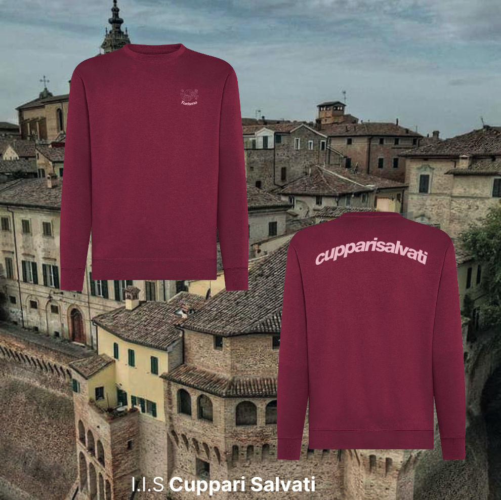 Crewneck TURISMO - I.I.S Cuppari Salvati Jesi
