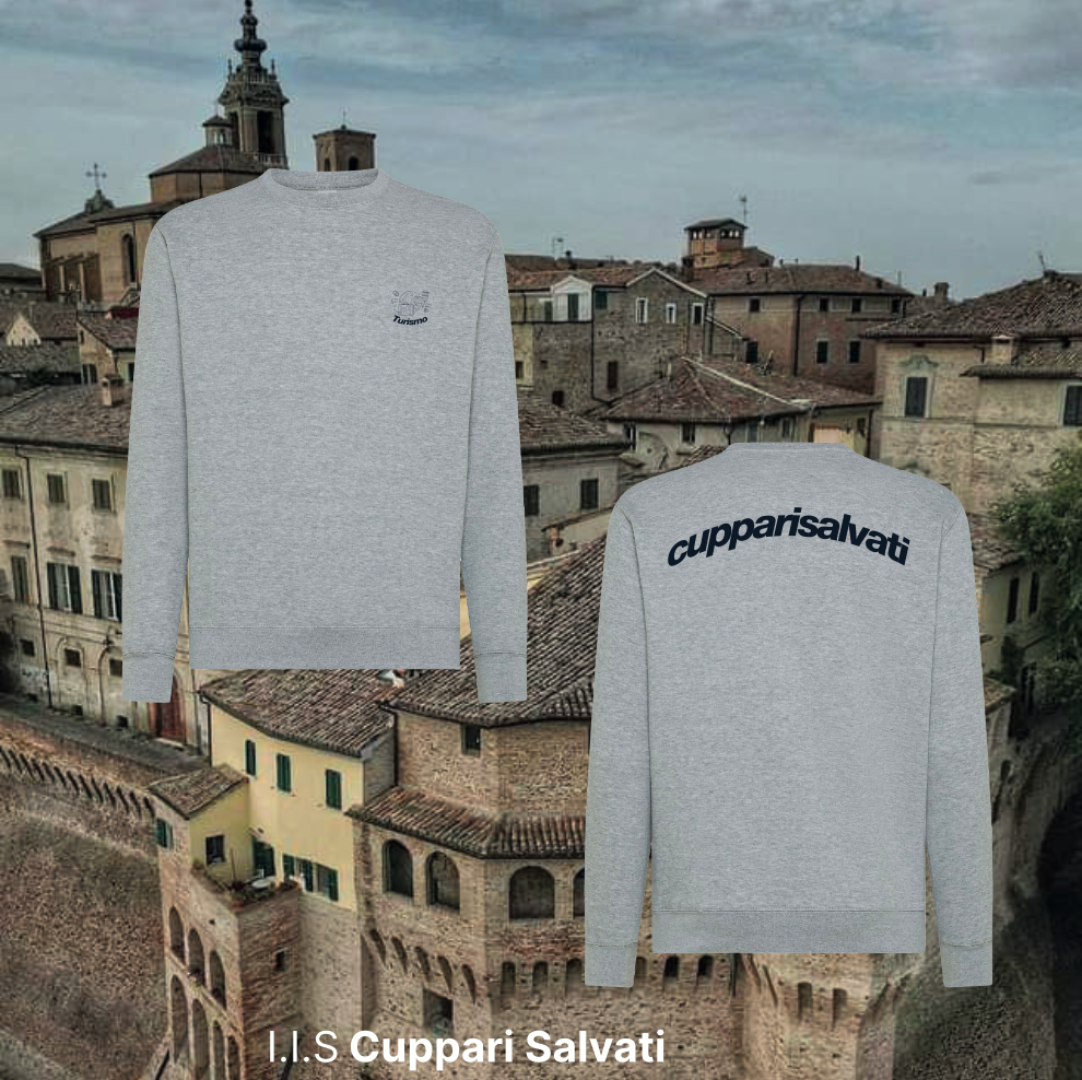 Crewneck TURISMO - I.I.S Cuppari Salvati Jesi
