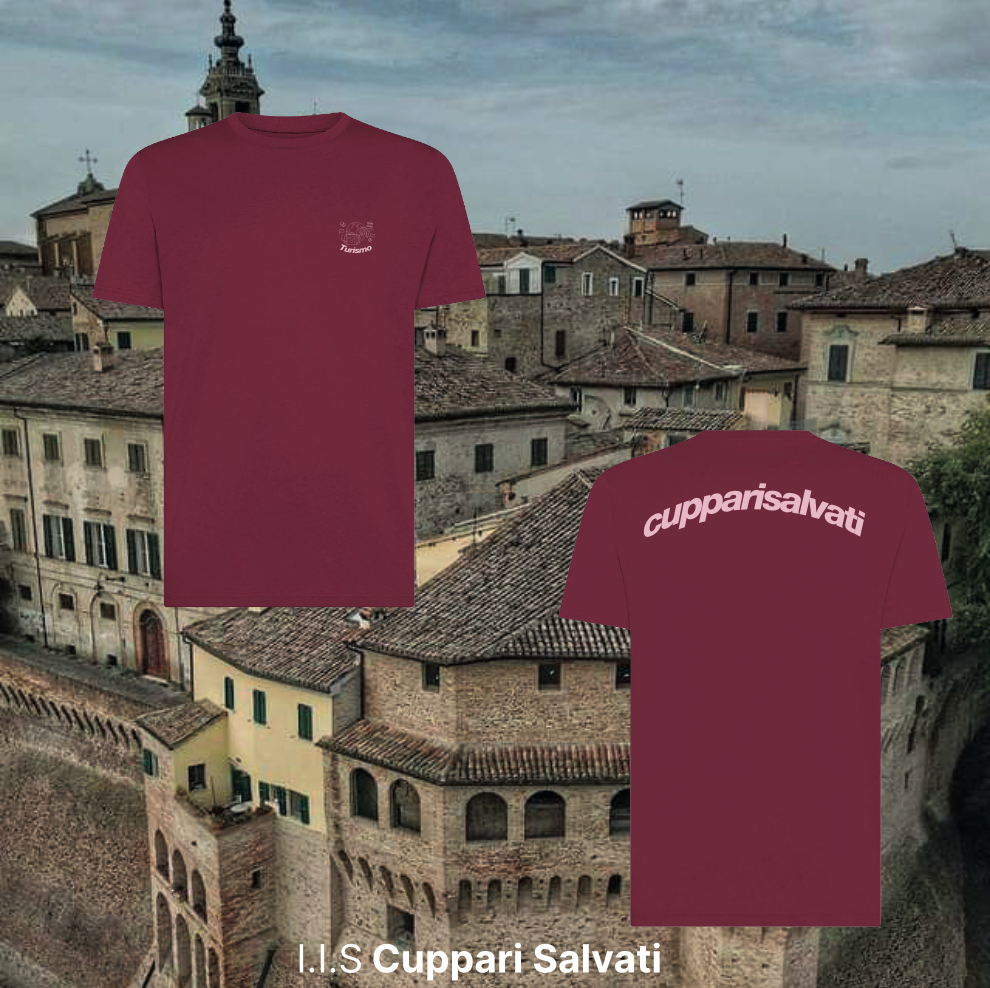 T-shirt TURISMO - I.I.S Cuppari Salvati Jesi