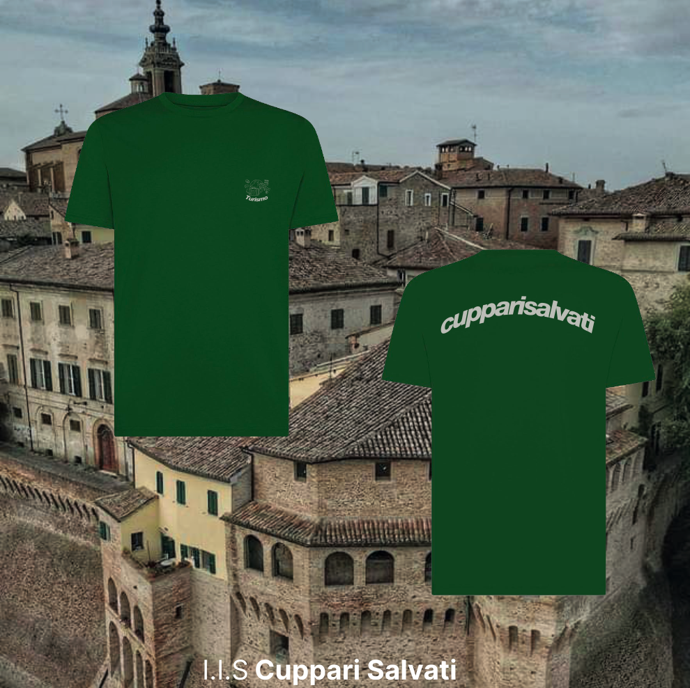 T-shirt TURISMO - I.I.S Cuppari Salvati Jesi