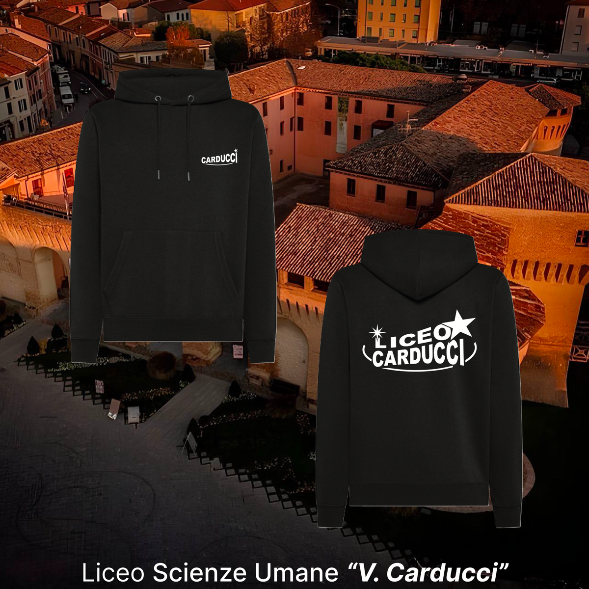 Hoodie - Liceo scienze umane "V. Carducci"