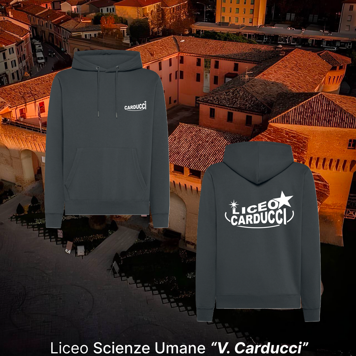 Hoodie - Liceo scienze umane "V. Carducci"