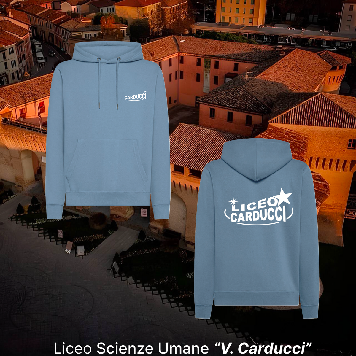 Hoodie - Liceo scienze umane "V. Carducci"