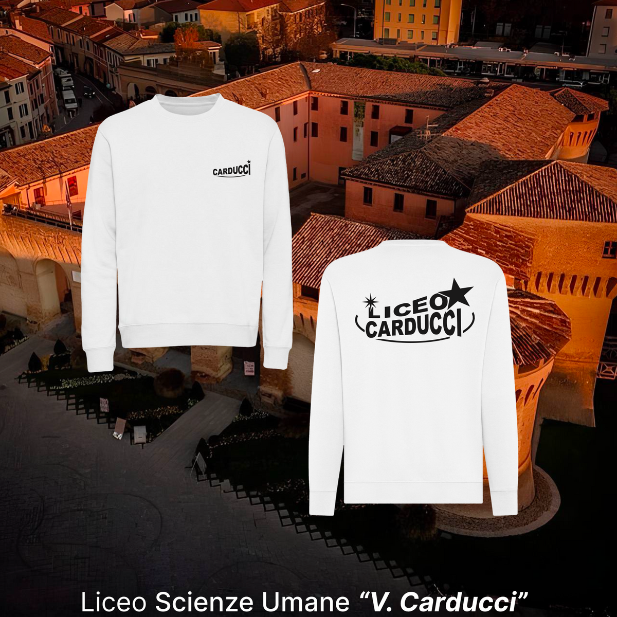 Crewneck - Liceo scienze umane "V. Carducci"