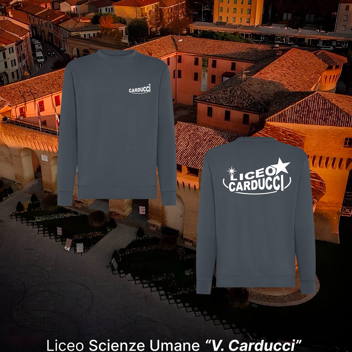 Crewneck - Liceo scienze umane "V. Carducci"