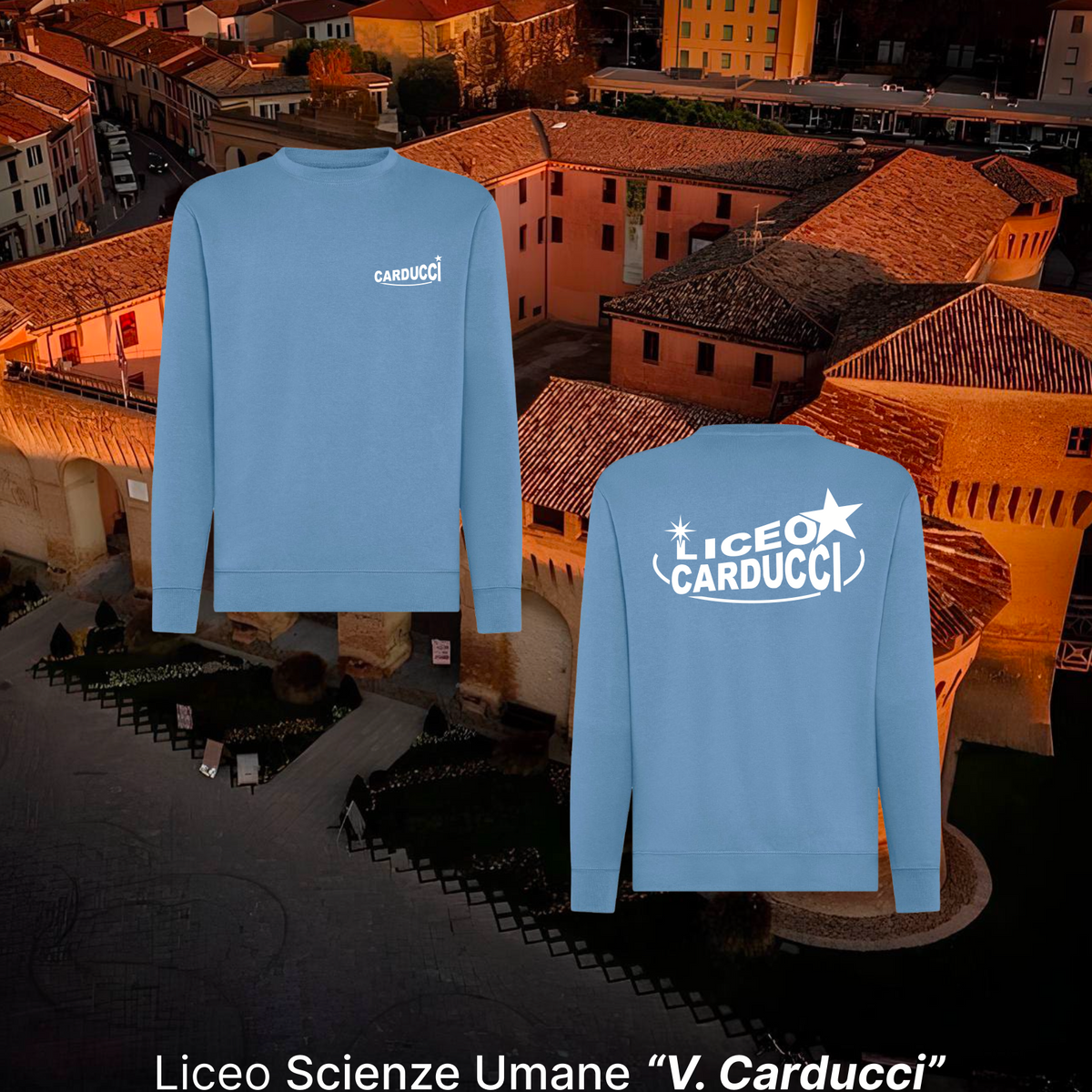 Crewneck - Liceo scienze umane "V. Carducci"