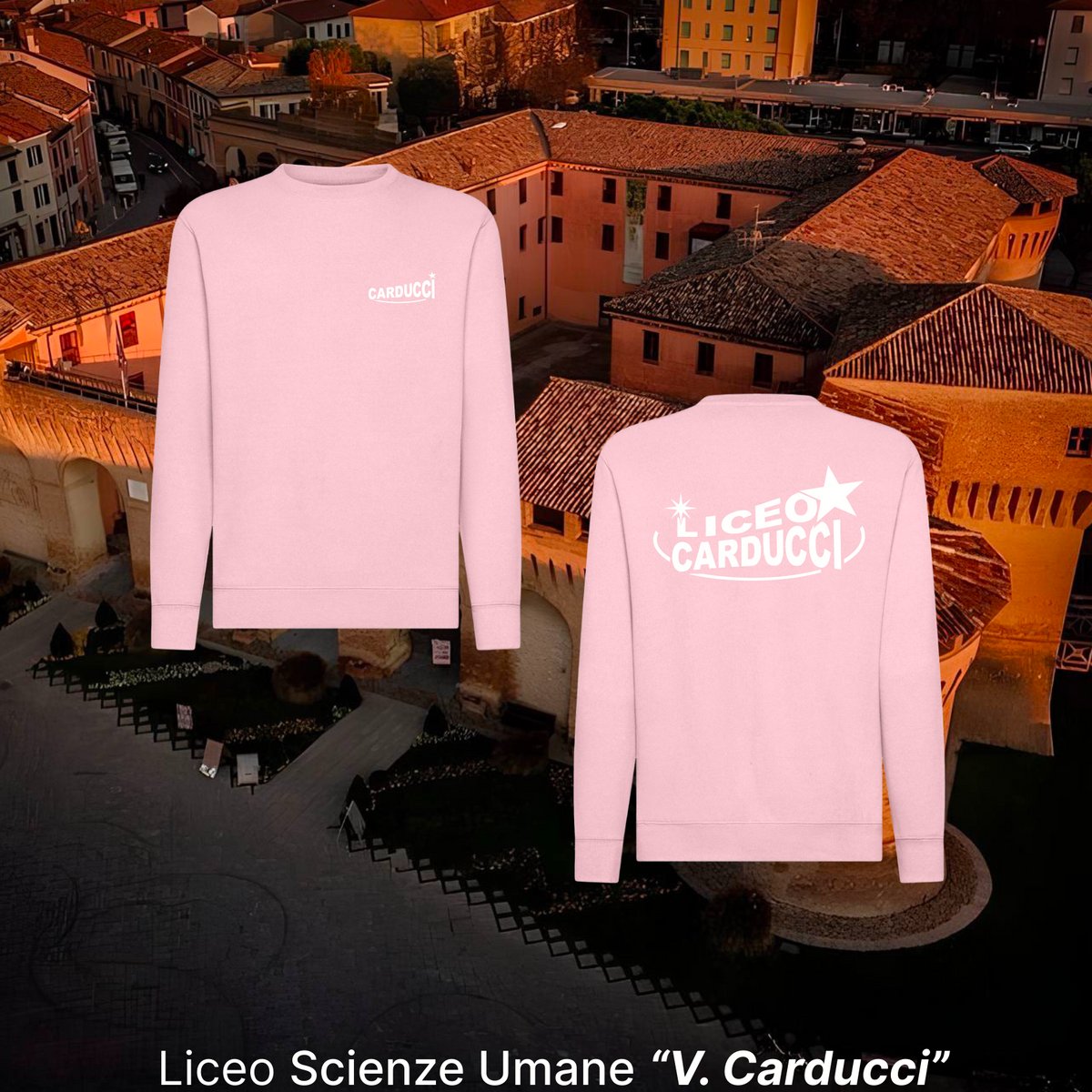 Crewneck - Liceo scienze umane "V. Carducci"