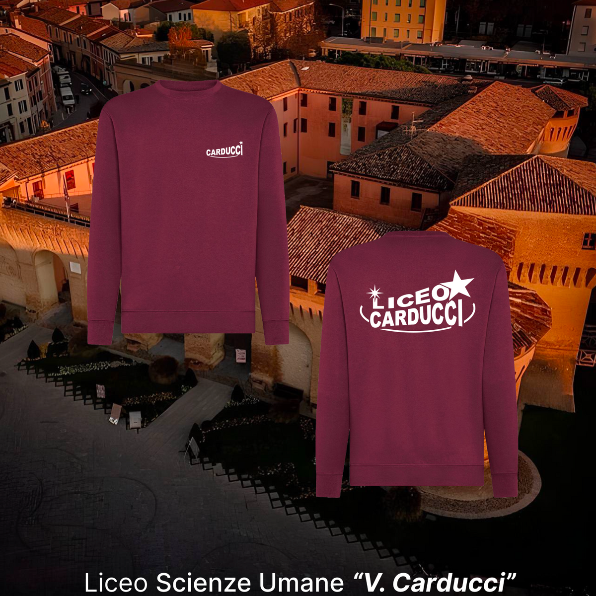 Crewneck - Liceo scienze umane "V. Carducci"