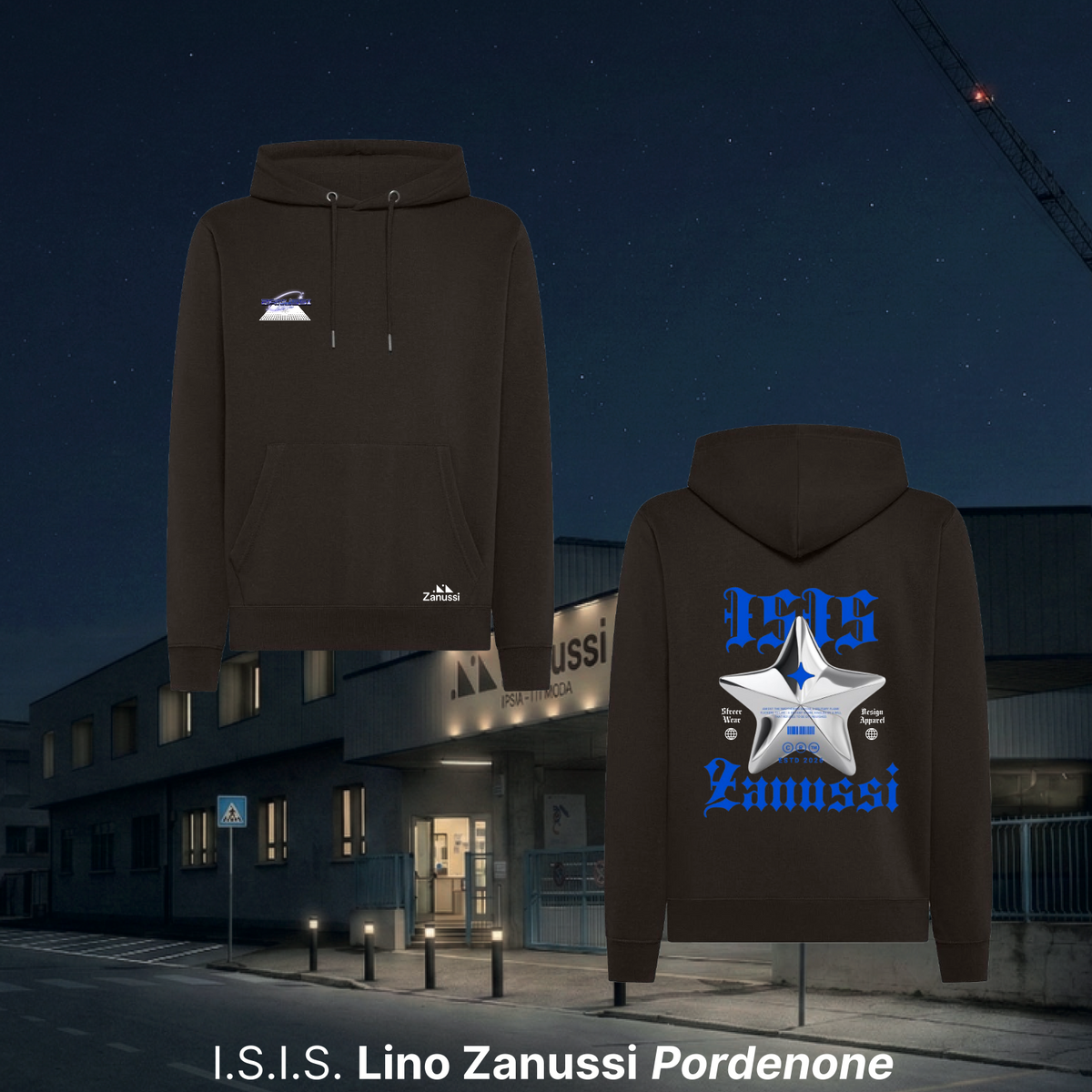 Hoodie - I.S.I.S. "Lino Zanussi"