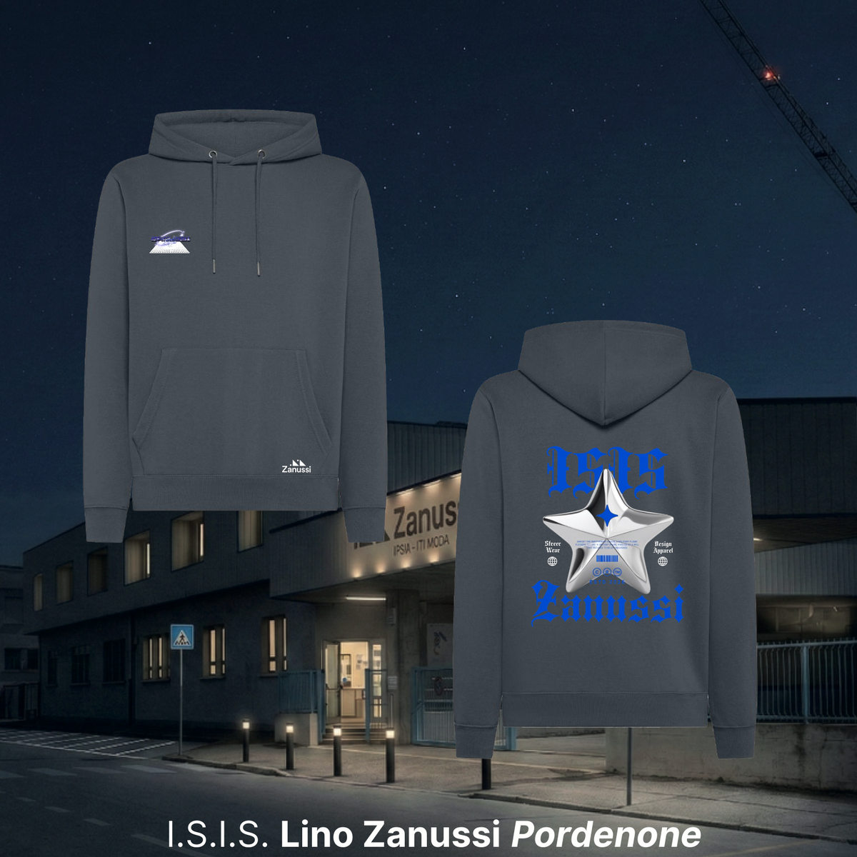 Hoodie - I.S.I.S. "Lino Zanussi"