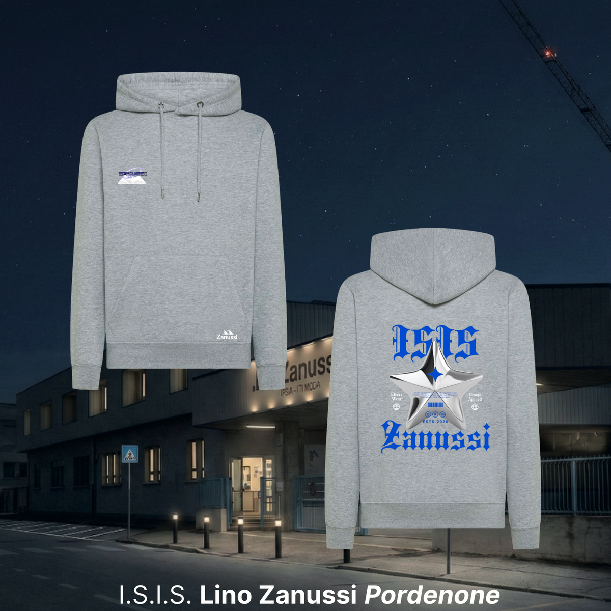 Hoodie - I.S.I.S. "Lino Zanussi"