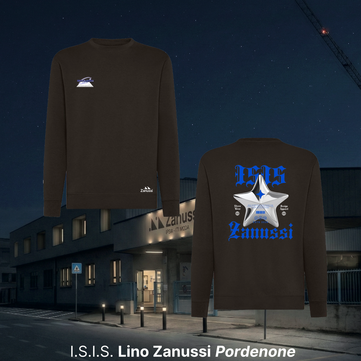 Crewneck - I.S.I.S. "Lino Zanussi"
