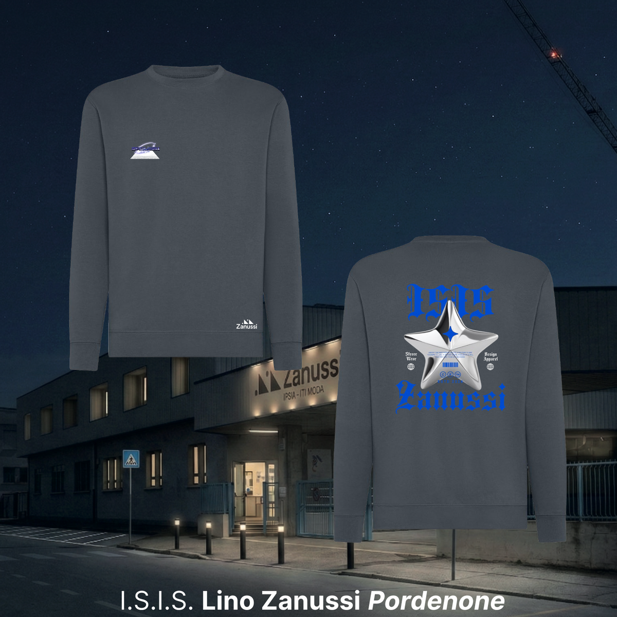 Crewneck - I.S.I.S. "Lino Zanussi"
