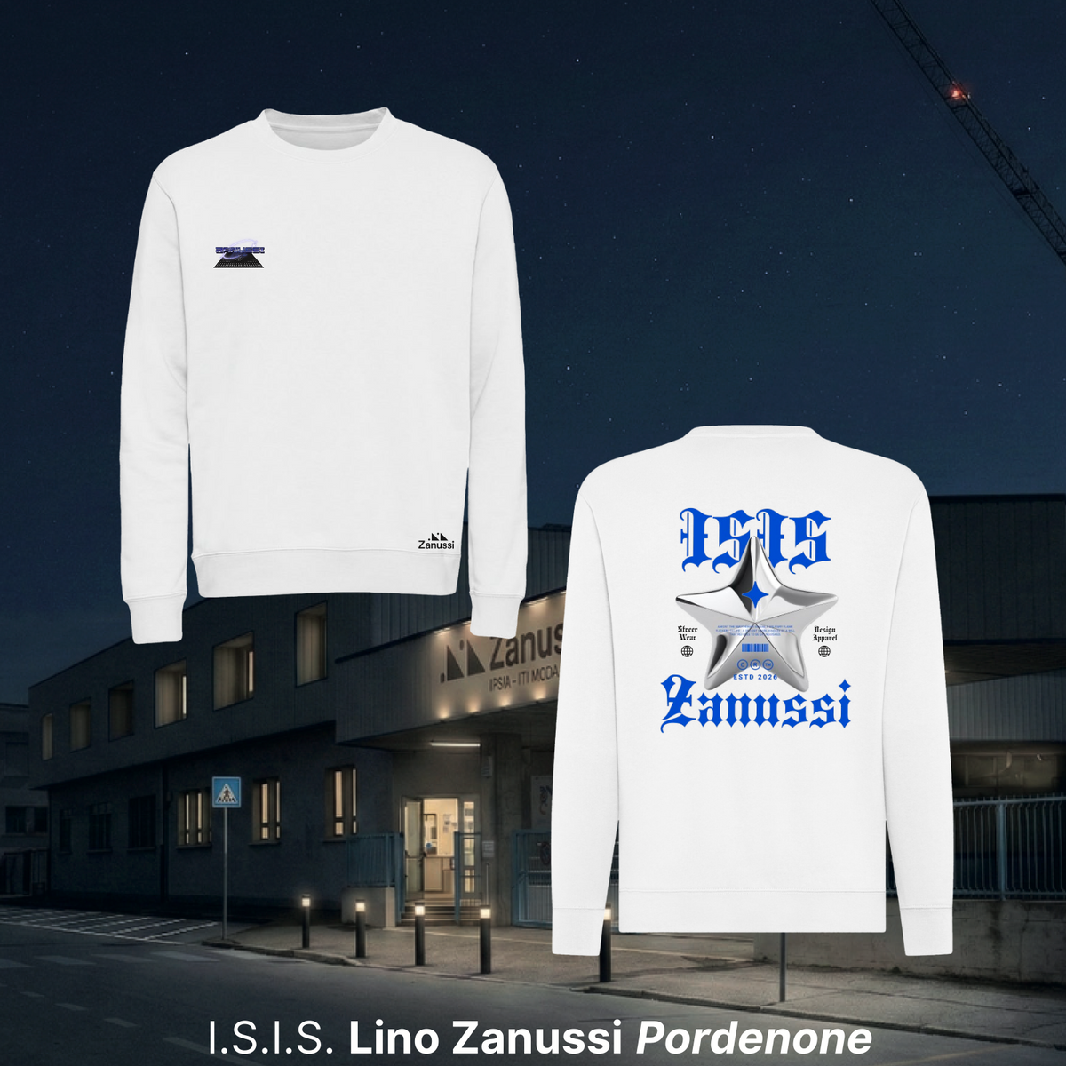 Crewneck - I.S.I.S. "Lino Zanussi"