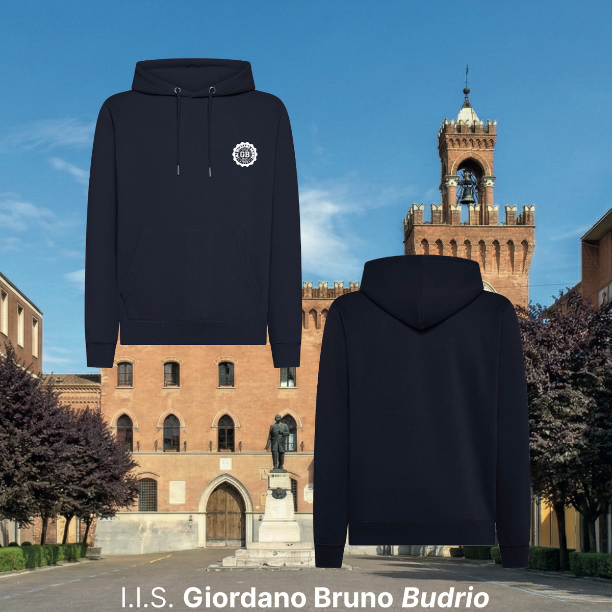 Hoodie GB - I.I.S. Giordano Bruno