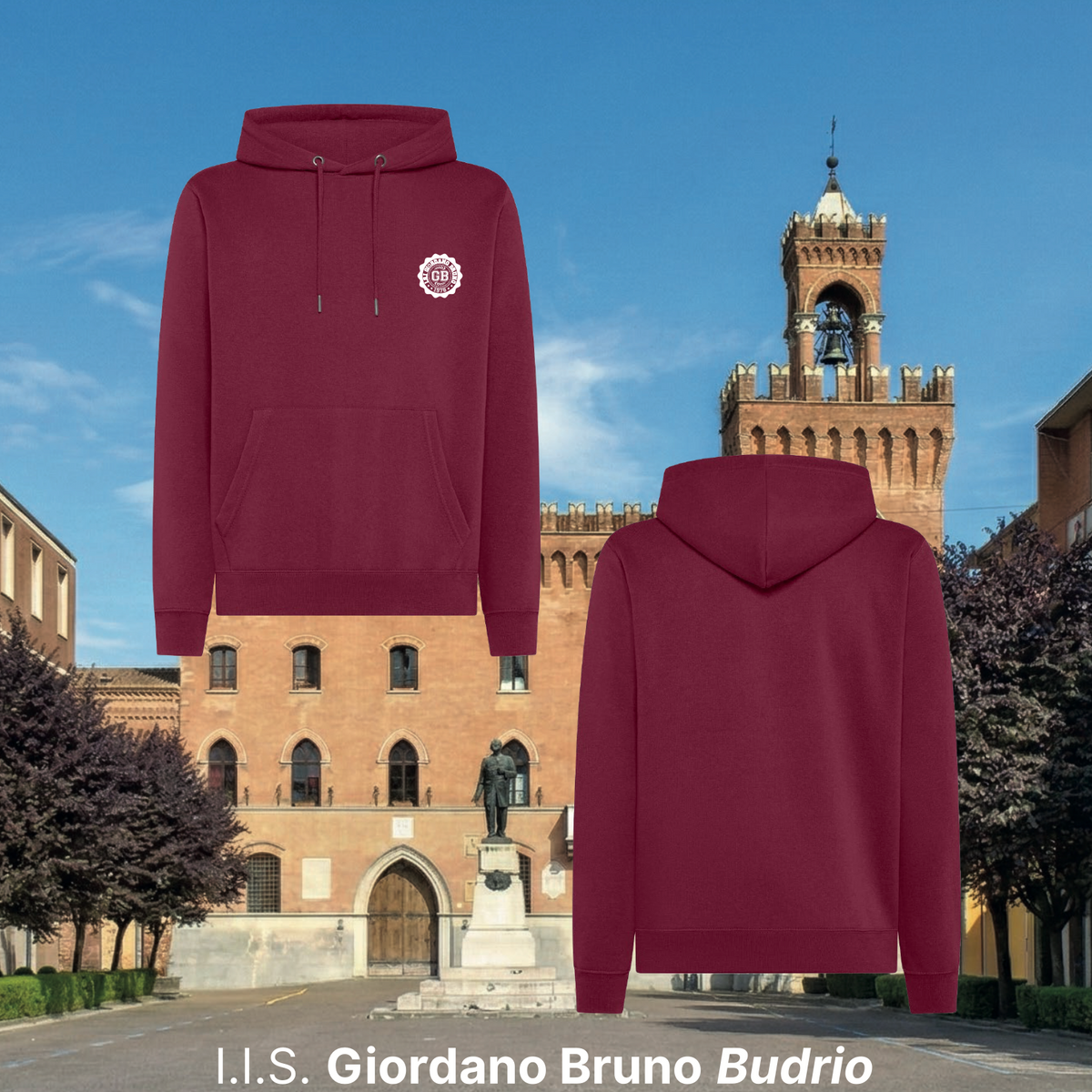 Hoodie GB - I.I.S. Giordano Bruno