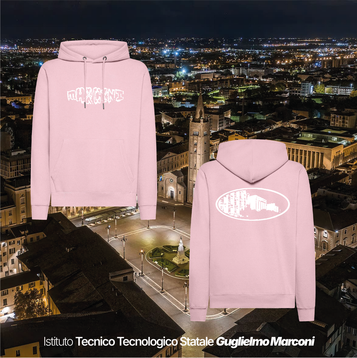 Felpa cappuccio - ISTITUTO TECNOLOGICO STATALE GUGLIELMO MARCONI
