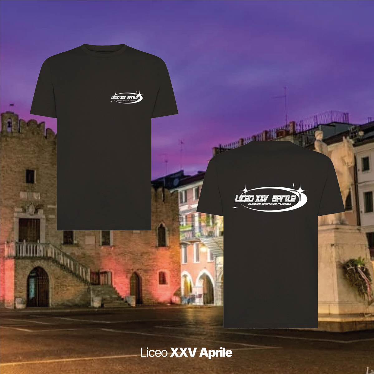 T shirt- Liceo XXV Aprile