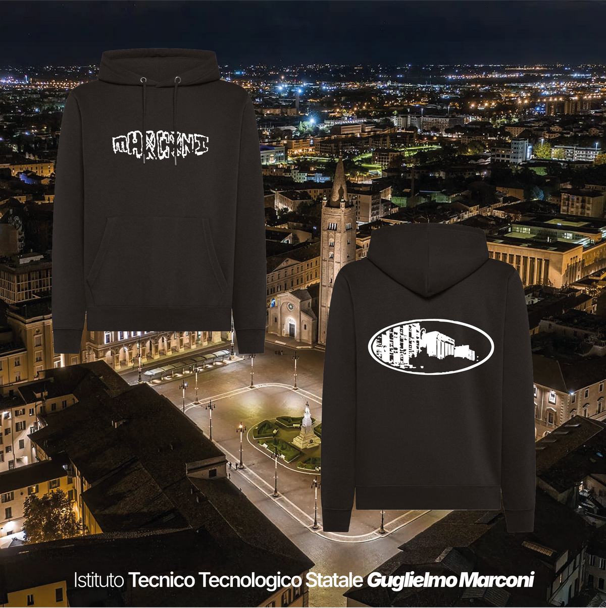 Felpa cappuccio - ISTITUTO TECNOLOGICO STATALE GUGLIELMO MARCONI