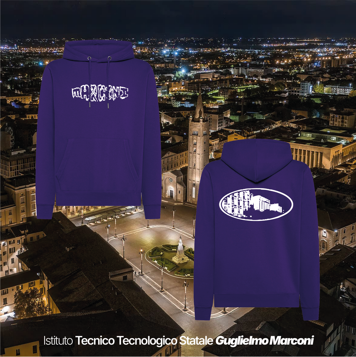 Felpa cappuccio - ISTITUTO TECNOLOGICO STATALE GUGLIELMO MARCONI
