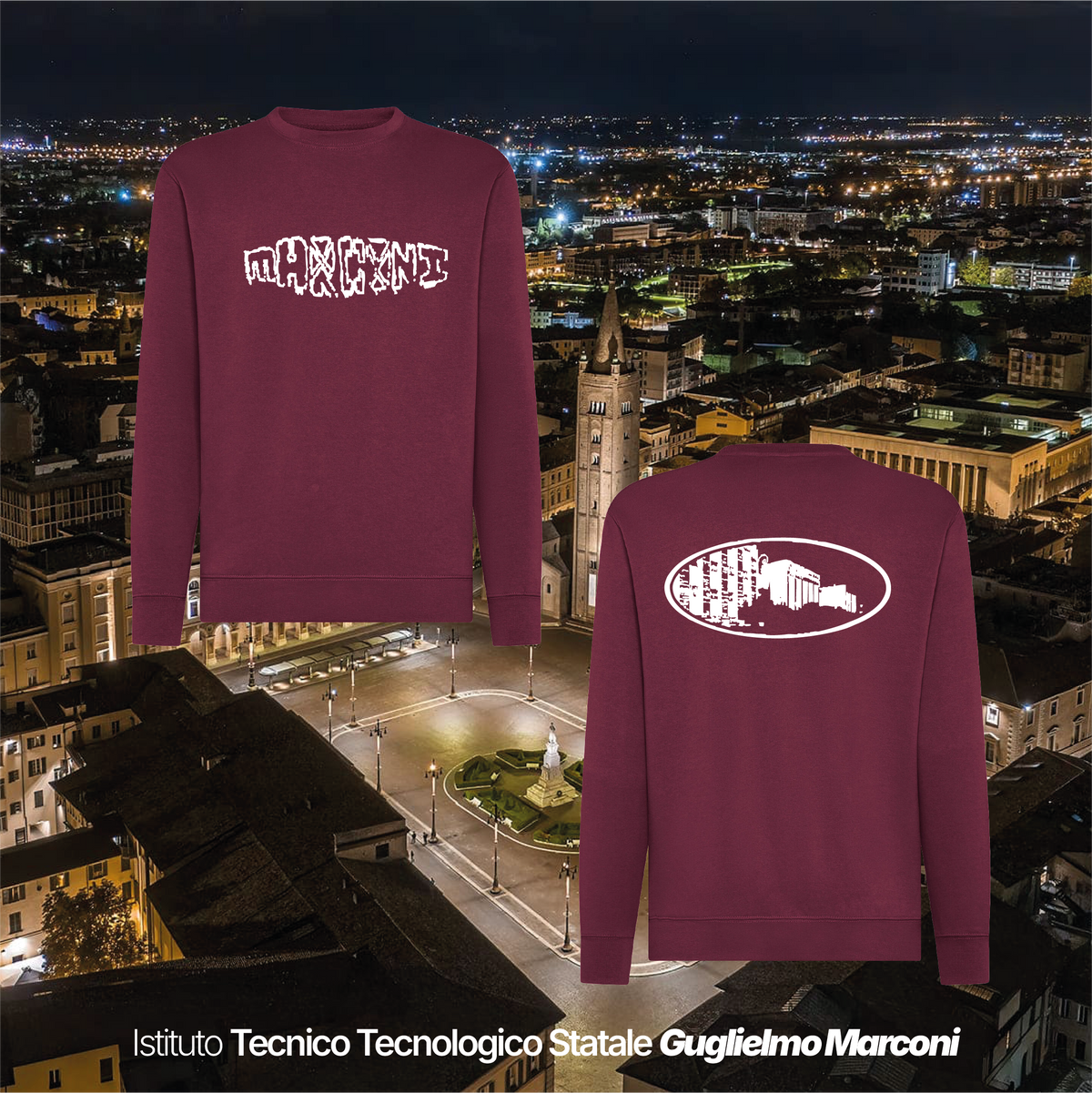 Felpa girocollo - ISTITUTO TECNOLOGICO STATALE GUGLIELMO MARCONI