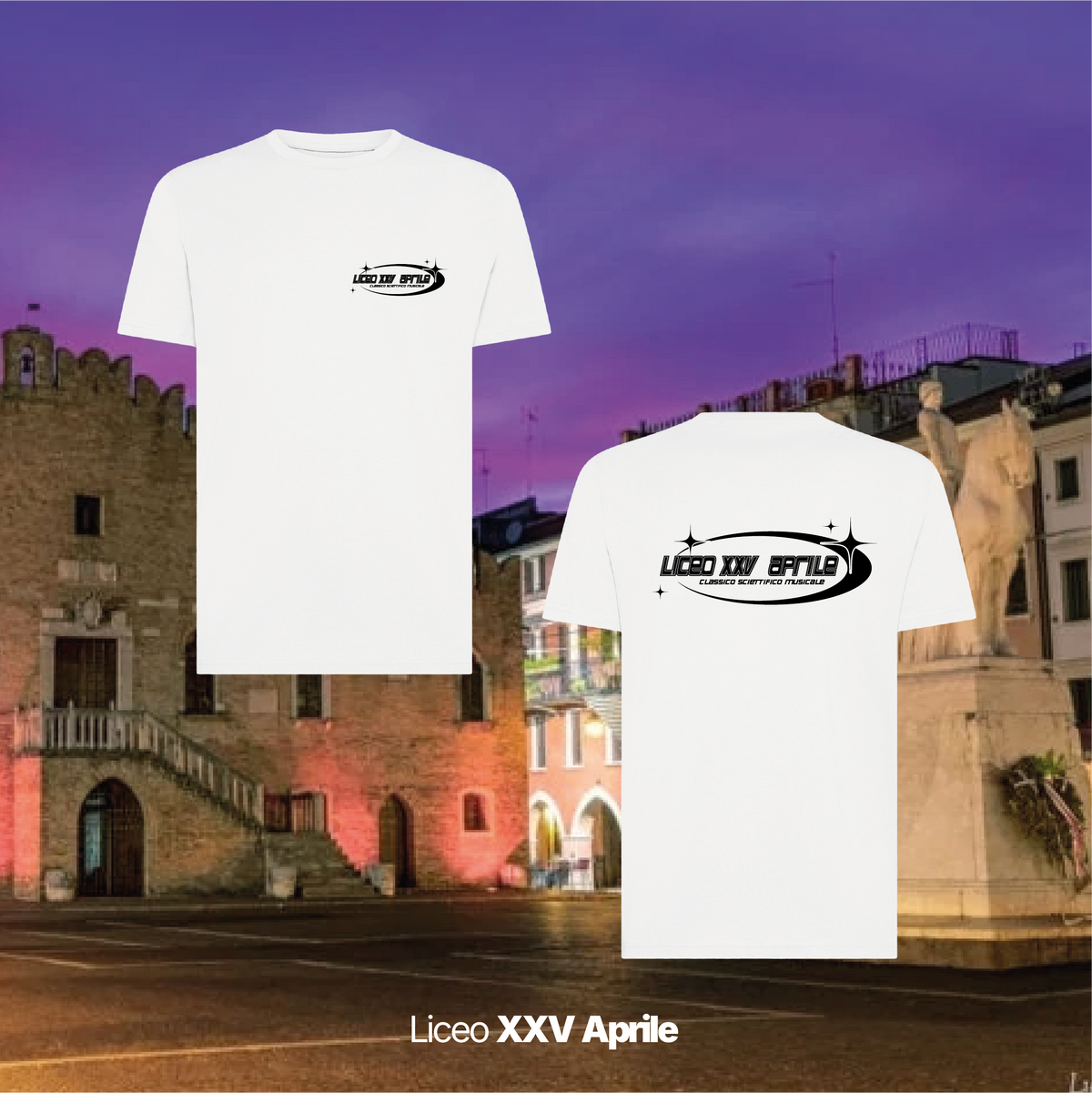 T shirt- Liceo XXV Aprile