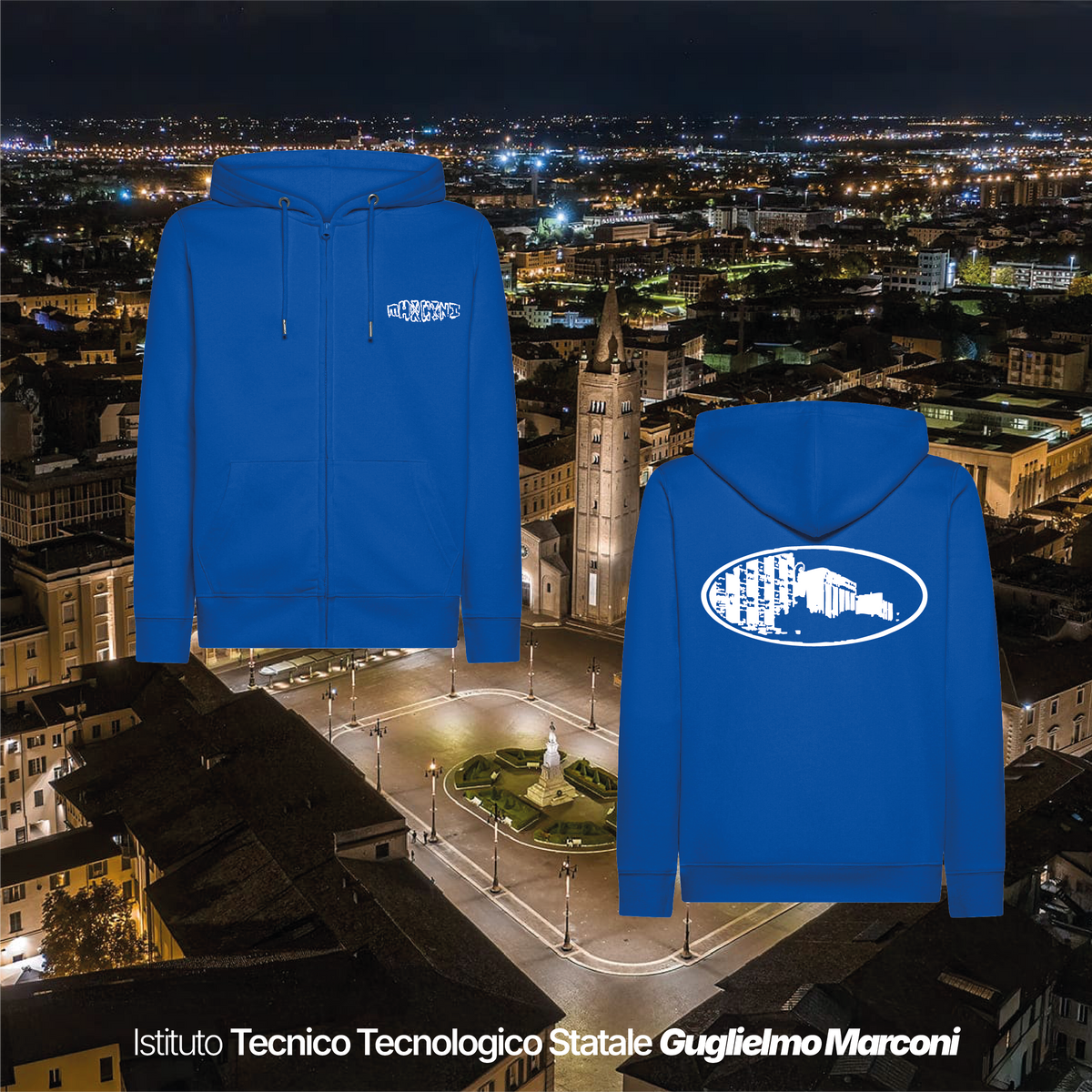 Felpa zip - ISTITUTO TECNOLOGICO STATALE GUGLIELMO MARCONI