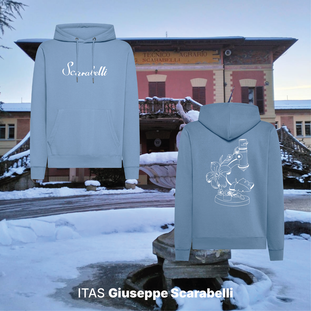 Felpa cappuccio-ITAS Giuseppe Scarabelli